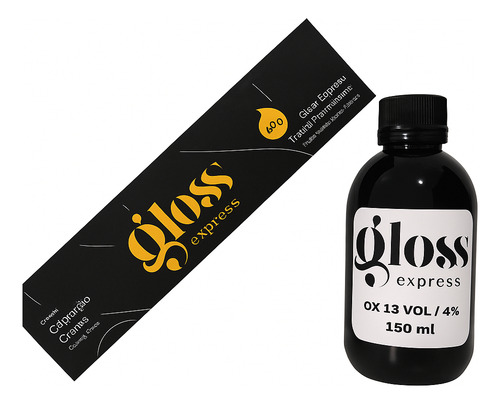 Coloração Gloss Express + Ox 13 Vol / 4% 150 Ml