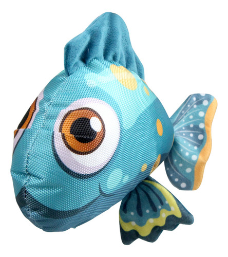 Juguete De Peluche Interactivo Con Forma De Pez Para Perro Q