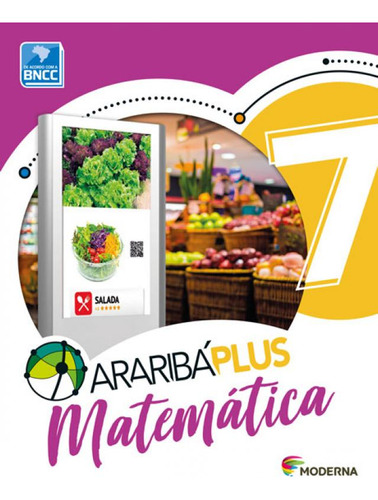 Araribá Plus Matemática 7º Ano, De A Moderna. Editora Moderna (didaticos), Capa Mole Em Português