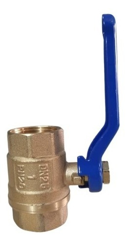 Llave De Bola Paso Rápido 1 Pulgada Griven Bronce