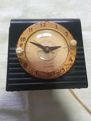 Antiguo Reloj Telechrom Casa Escasany A Restaurar