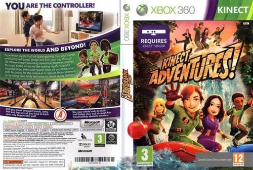Kinect Adventures Estándar Xbox 360 Físico (Usado)