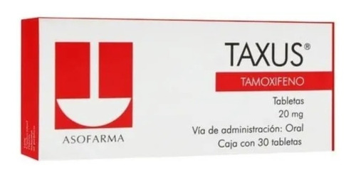 Taxus Tamoxifeno 20 Mg Con 30 Tabletas