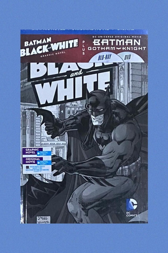 Batman Black And White Blu-ray+dvd+graphic Novel