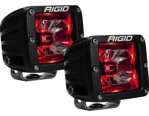 Faros Led Dually Rigid Radiance Rojo Burrera Rzr Can Am Jeep