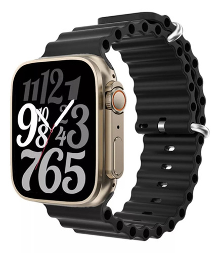 Reloj Inteligente S8 Ultra Max Smartwatch Carga Inalámbrica 49 Mm Bluetooth Llamadas Deportes Sensor De Ritmo Cardiaco Temperatura Isdewatch