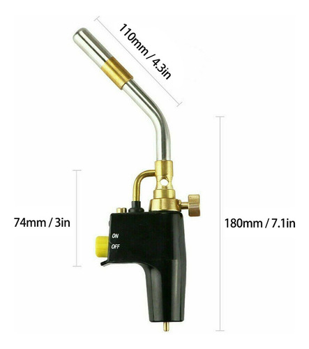 Soldadura Linternas De Fontanería Portátil Alto Calor .
