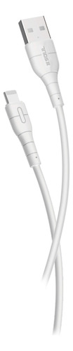Cable Usb Carga Datos 1m Compatible iPhone 2.4a Carga Rápida