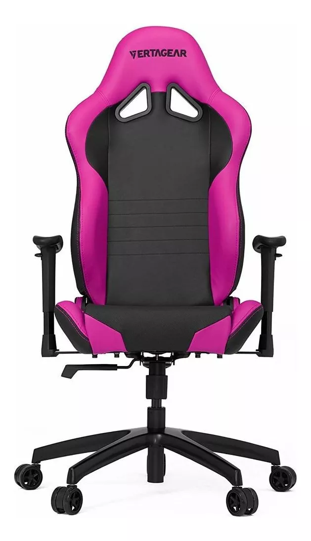 Segunda imagen para búsqueda de silla gamer rosada