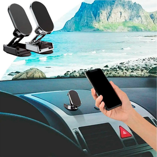 Soporte Magnético De Celular Para Tablero De Auto Plegable