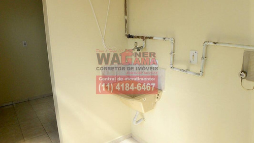Imagem 14 de 15 de Apartamento Na Cohab, Carapicuíba, 2 Quartos Com Vaga Para 1 Auto - 1061