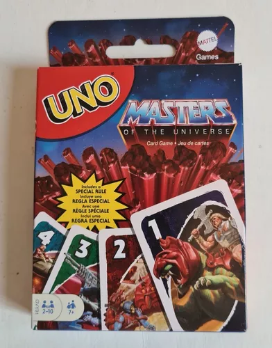 Jogo de Cartas Uno He-Man Masters Of The Universe Mattel