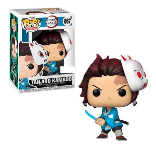 Funko Pop Demon Slayer Tanjiro Kamado C/maskara N°867