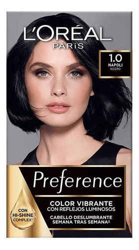 Tinte Preference Loréal Alto Brillotono 1.0