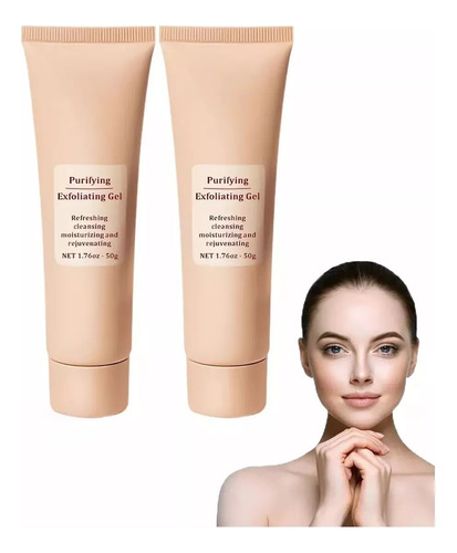 Gel Exfoliante Purificante Jorondy De 2 Piezas, Exfoliante,