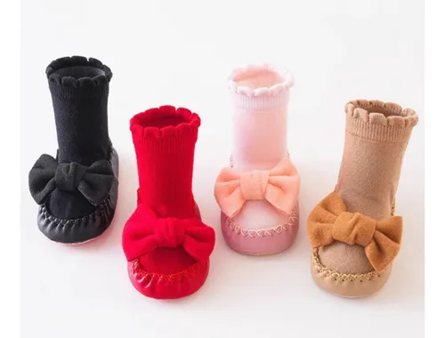 Zapatos Calcetín Bebé Suela Antideslizante Nina