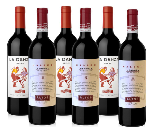 Mix Altos Las Hormigas La Danza + Malbec Specialist Caja X6