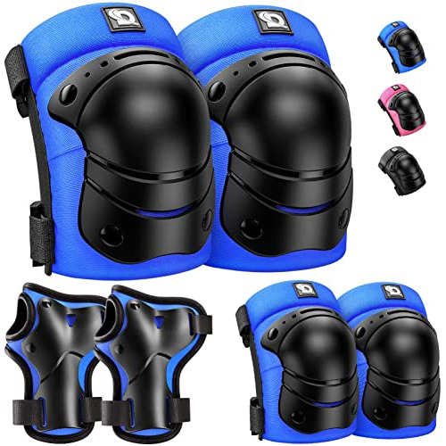 Dacool Kids/youth Protective Gear Set Knee Pads Elbow Pads W