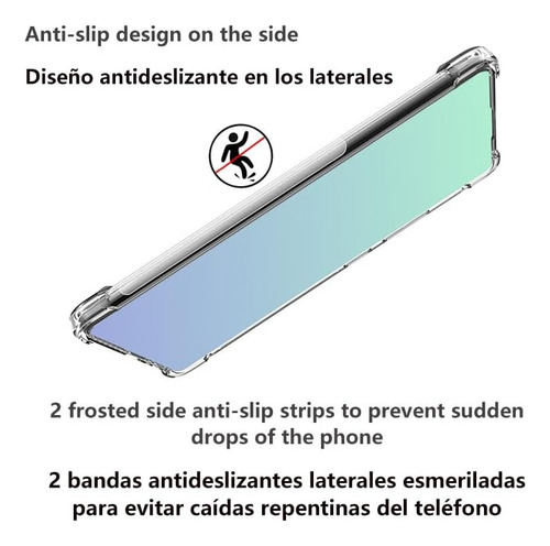 . Funda Case For Vivo V30 Lite 5g Transparente + 2 Mica