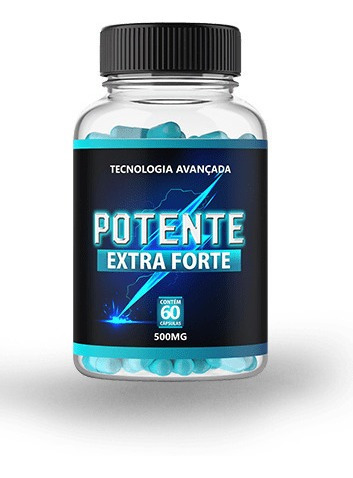 Potente Extra Forte 1 Pote 60 Cápsulas Original - Promoção!