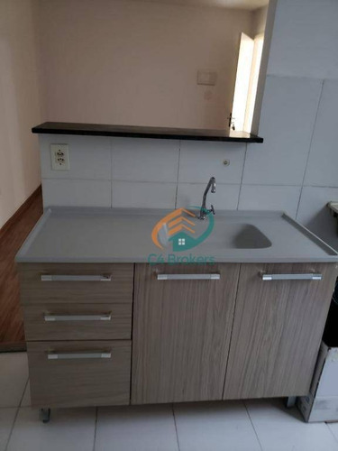 Imagem 7 de 23 de Apartamento 42 Metros 2 Dormitórios 1 Vaga De Garagem Bonsucesso. - Ap0620