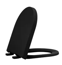 Comprar Assento sanitário Tupan CARRARA LINK LK DUNA NUOVA Carrara Link LK Duna Nuova de resina termofixo preto