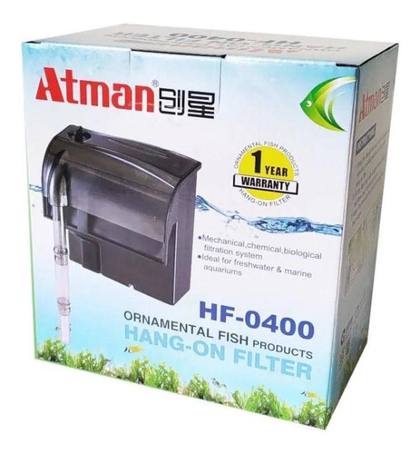 Filtro Externo Atman Hf0400 Hf400 Hf 0400 Hf 400 110v