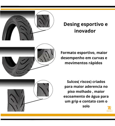 Pneu Traseiro Moto Kansas 150,intruder 130/70-16
