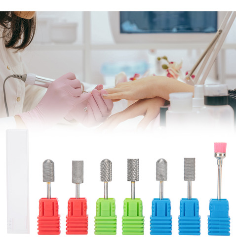 Broca Eléctrica De Acero De Tungsteno Para Uñas, Manicura Y