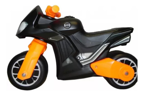Moto Pata Pata Vegui Con Dirección Andador (negro) Color Negro