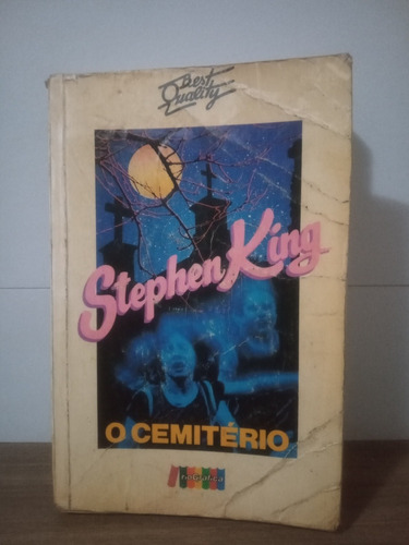 Livro O Cemitério - Stephen King Edição 1983