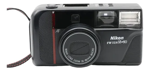 Câmera Fotográfica Nikon Tw Zoom Novinha, Linda | MercadoLivre