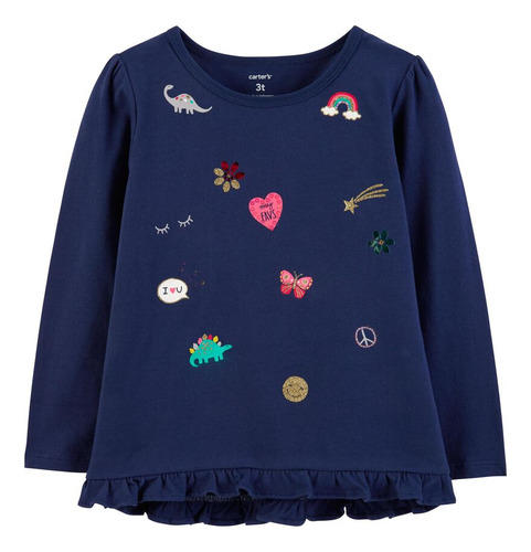 Remera Ml Carters Algodon Diseños Flaber