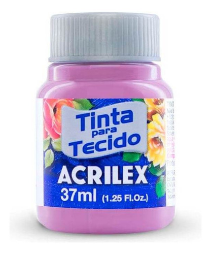 Tinta Para Tecido Fosca 37ml Rosa Ciclame Acrilex
