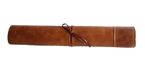 Pechera De Cuero Con Estuche Carpincho
