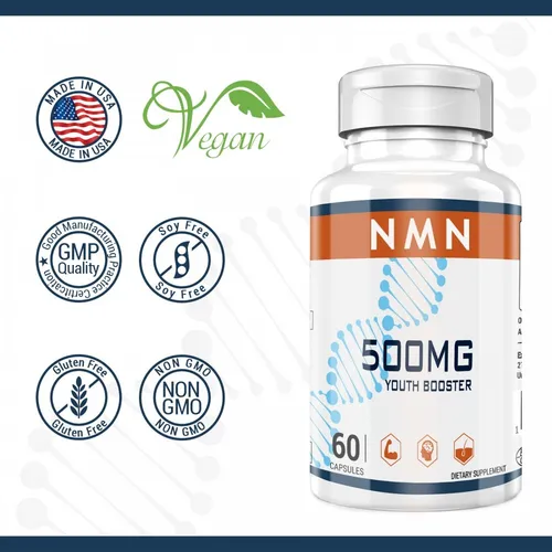 Suplemento Nmn Livemax 500mg 2 Pack