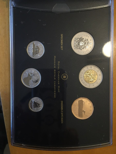 Can-s24 Set 7 Monedas Canada 2013 Specimen Ayff (Usado)