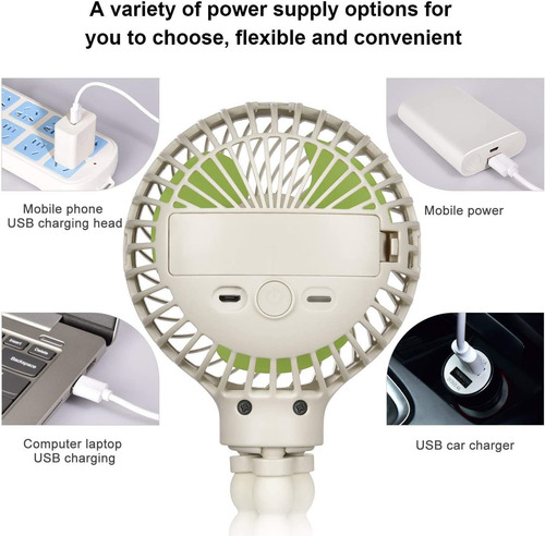 Ventilador Eléctrico Para Coche Autos Blanco Wihoo