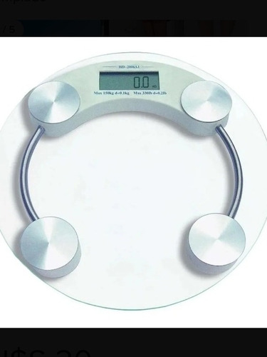 Peso Balanza Digital Personal 150kg Y 180kg Vidrio Templado 