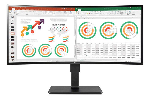 LG Taa Ips Qhd Ultrawide Monitor Curvo Relacion Aspecto Srgb