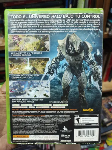 Halo Wars - Xbox 360 - Original Fisico (Usado)