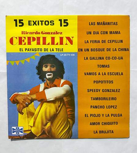 Cepillin Lp 15 Exitos