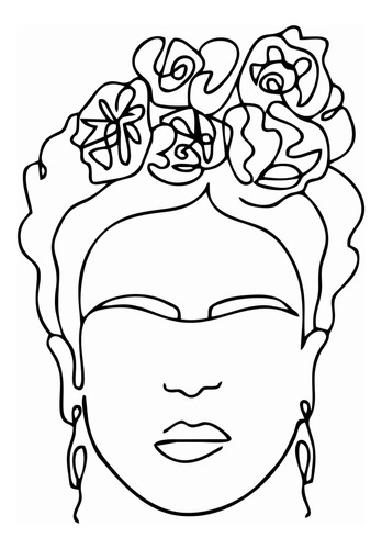 Vinilos Decorativos Frida Kahlo Frases Para Pared. Calco