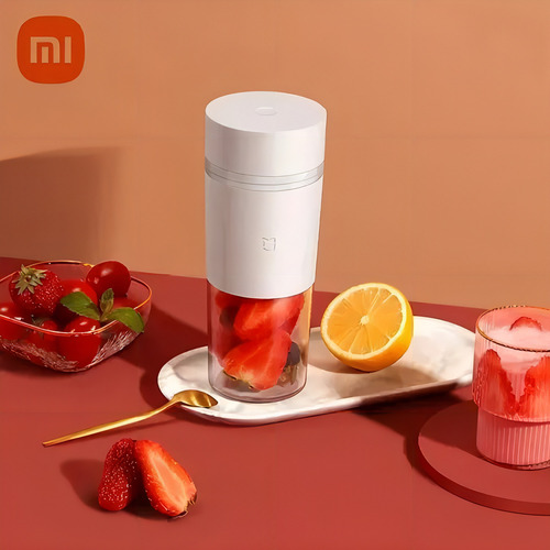 Batidora de jugo portátil Xiaomi Mijia Mini de 300 ml, color blanco
