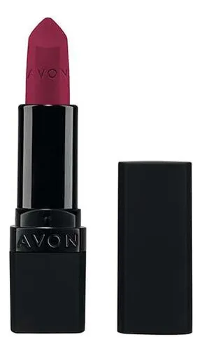 comprar Avon Labial Ultra Matte Fps 15 3.6g Acabado Mate Color Wild Cherry