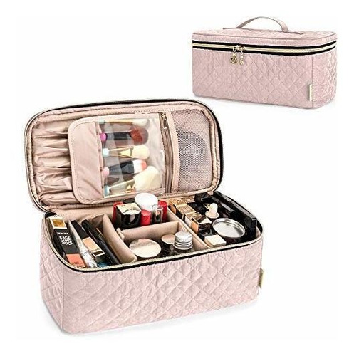 Neceser - Teamoy Travel Makeup Brush Case, Makeup Train Orga