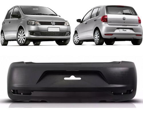 Paragolpe Trasero Vw Fox 2010 2011 2012 2013 2014 Plastico