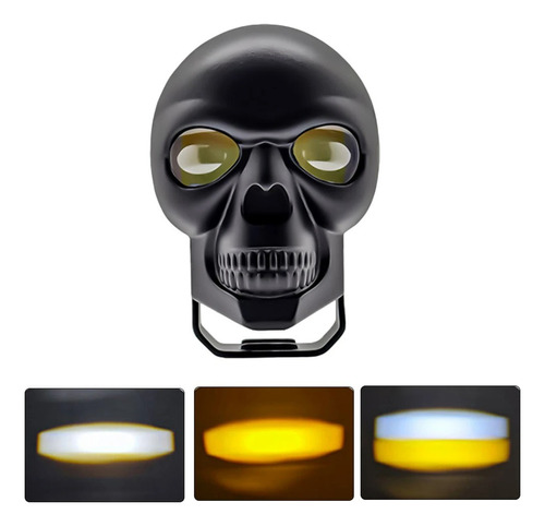 Foco Neblinero Led 160w Calavera Tipo Lupa Auto Moto 