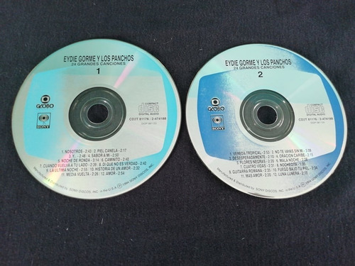 Eydie Gorme Y Los Panchos 24 Grande Canciones 2 Cd´s (Usado)