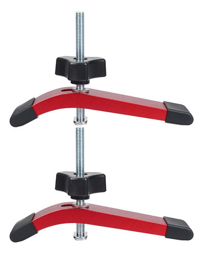 Abrazadera De Sujeción De Pista En T, 2 Uds., Con Rojo